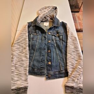 Torrid Denim Jacket with hood